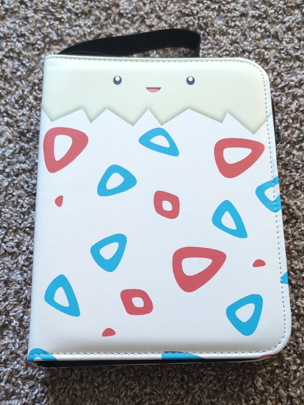 Togepi Zippered Pokemon Card Binder